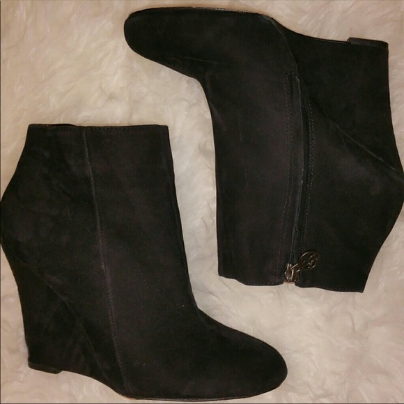 Sam Edelman Black Booties - Picture 1 of 8